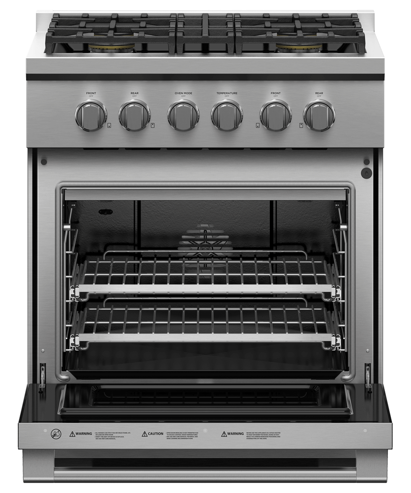 30" Series 7 Professional 4 Burner Gas Range