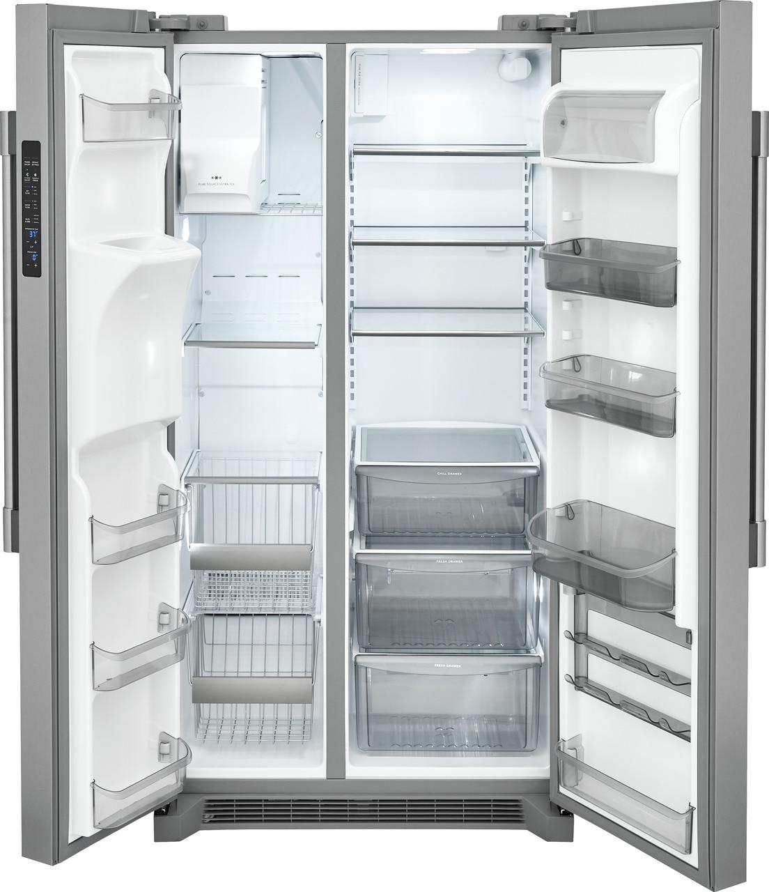 Frigidaire Professional 22.0 Cu. Ft. Counter-Depth Side-by-Side Refrigerator