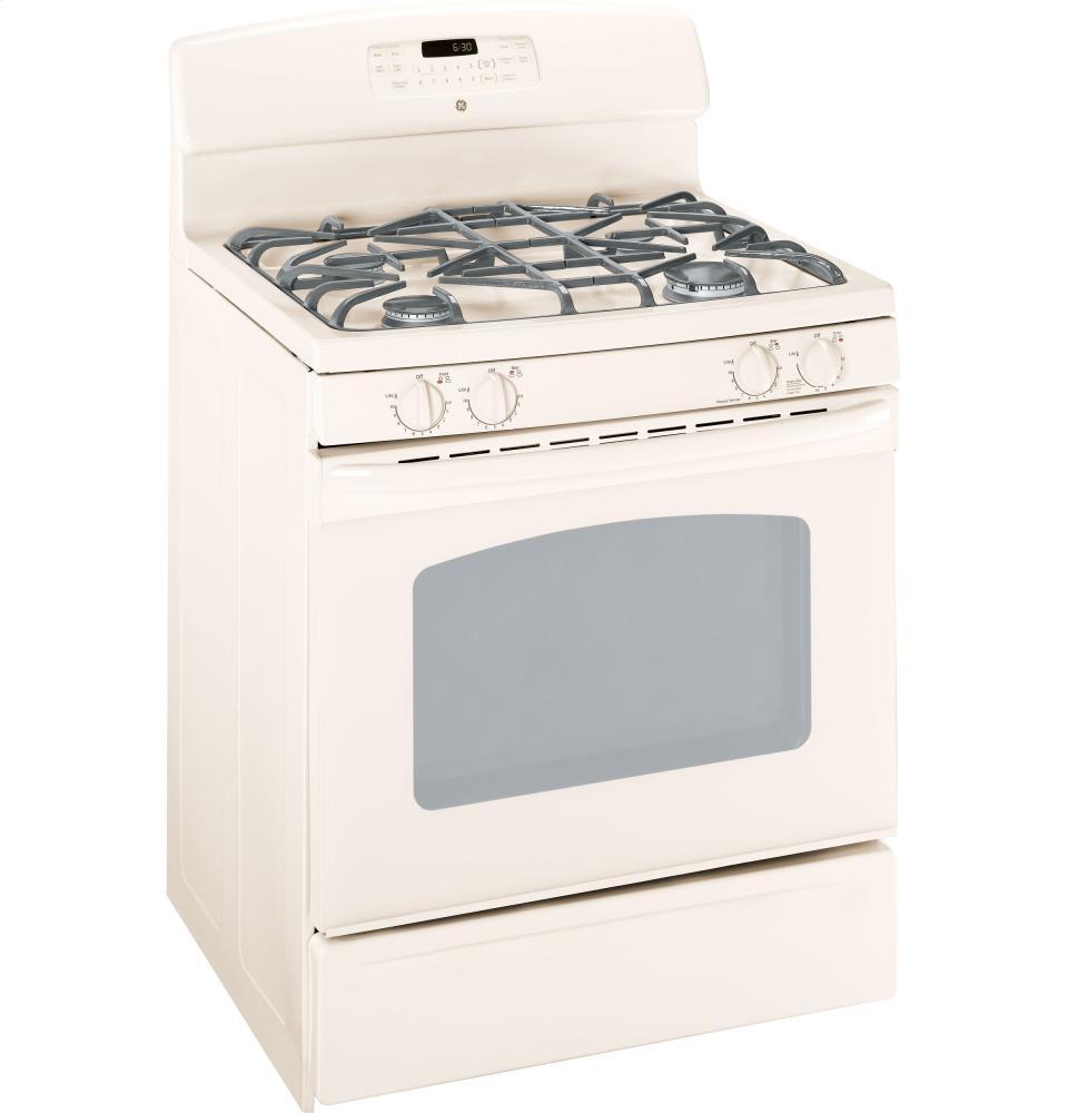 GE® 30" Free-Standing Gas Range with Warming Drawer