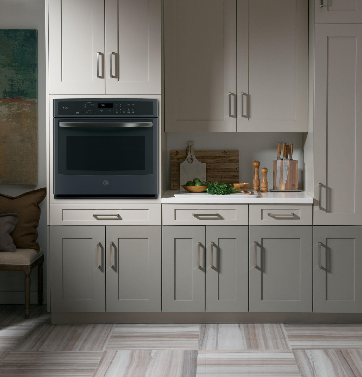GE Profile™ Series 30" Built-In Single Convection Wall Oven
