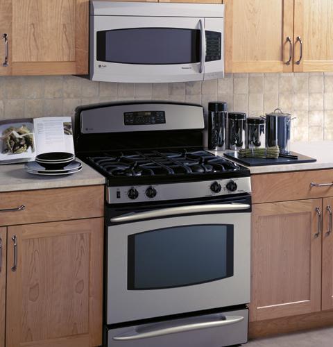 GE Profile Free-Standing Self-Clean Gas Range with Warming Drawer