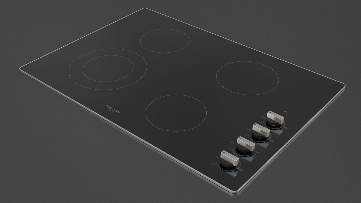 30" RADIANT COOKTOP WITH KNOBS