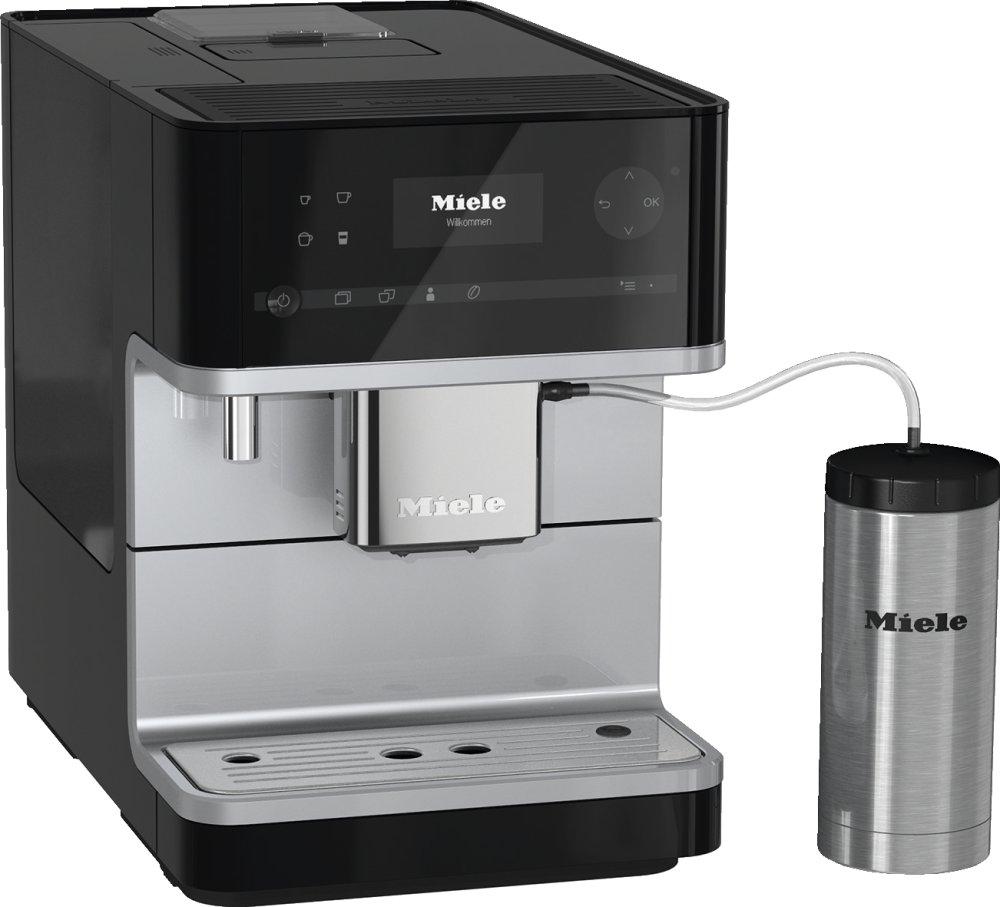 CM 6350 - Countertop coffee machine with OneTouch for Two feature and integrated cup warmer for perfect coffee.
