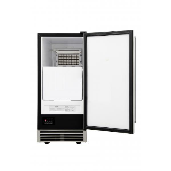 15in Built-in 50lbs Ice Maker In Stainless Steel