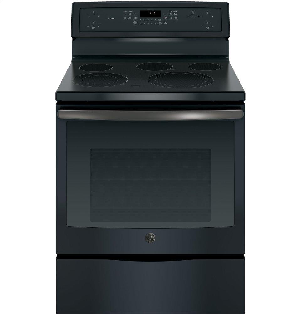 GE Profile™ 30" Free-Standing Electric Convection Range