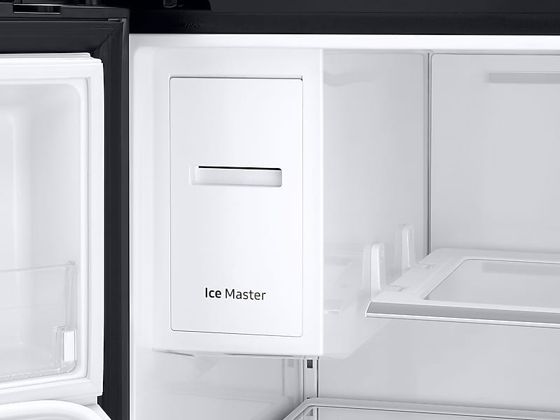 22 cu. ft. Family Hub™ Counter Depth 4-Door French Door Refrigerator in Black Stainless Steel