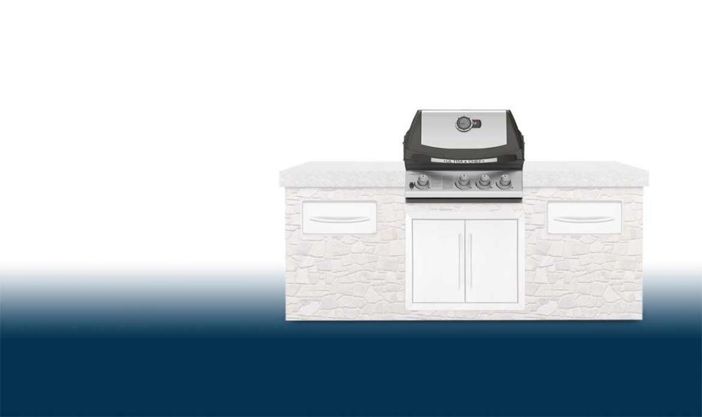 Built-In ULTRA CHEF® 405 with Rear Burner - DISCONTINUED