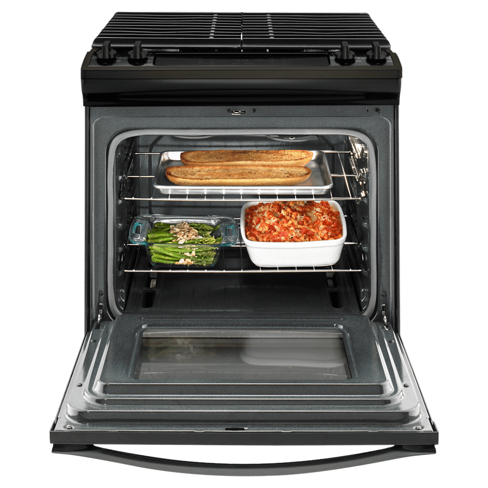 5.0 cu. ft. Front Control Gas Range with Cast-Iron Grates