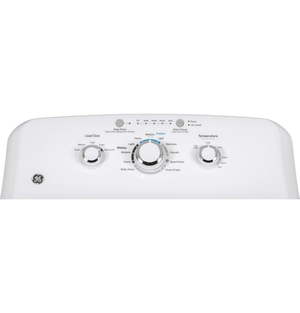 GE® 3.8 cu. ft. Capacity Washer with Stainless Steel Basket