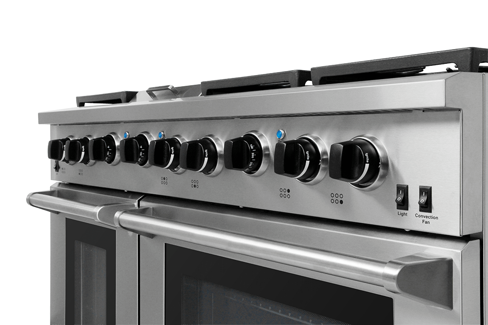Thor Kitchen - 48 Inch Professional Gas Range In Stainless Steel