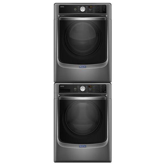 Maytag® Large Capacity Gas Dryer with Refresh Cycle with Steam and PowerDry System ? 7.4 cu. ft. - Metallic Slate