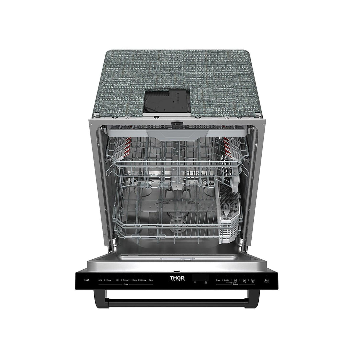 24 Inch Top Control Built-in Dishwasher In Black