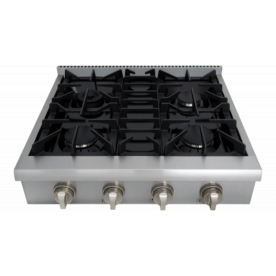30 Inch Professional Gas Rangetop In Stainless Steel