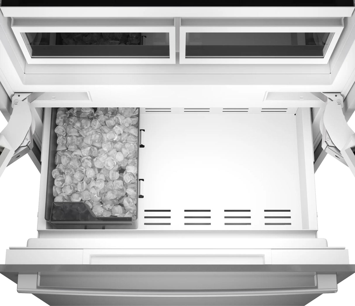 Benchmark™ Built-in Bottom Freezer Refrigerator 36'' Softclose® Flat Hinge