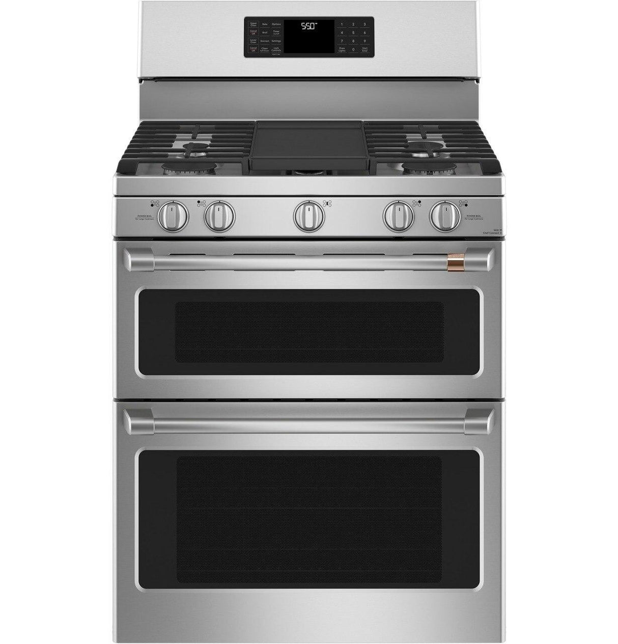 Café™ 30" Smart Free-Standing Gas Double-Oven Range with Convection