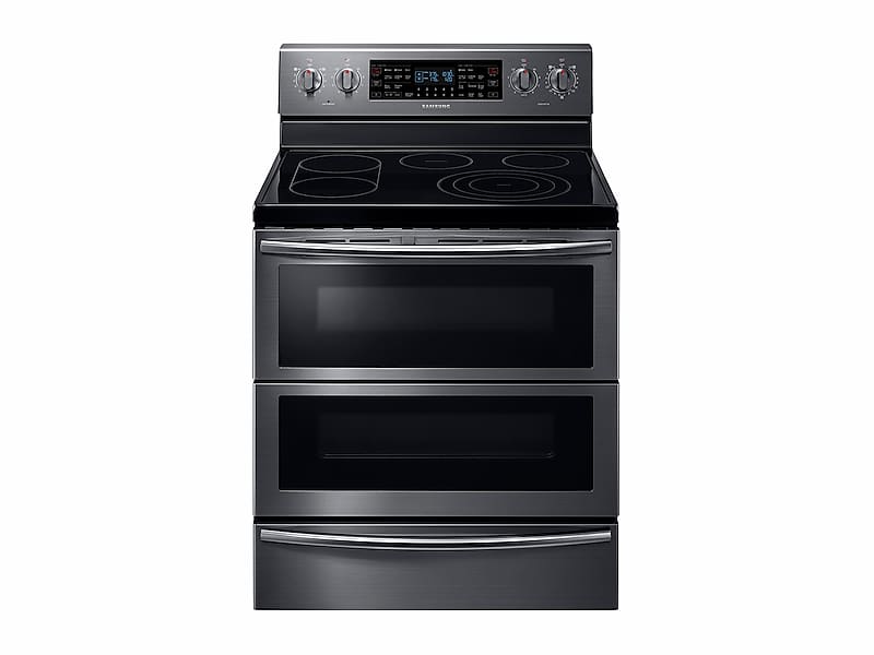 5.9 cu. ft. Freestanding Electric Range with Flex Duo™ & Dual Door in Black Stainless Steel