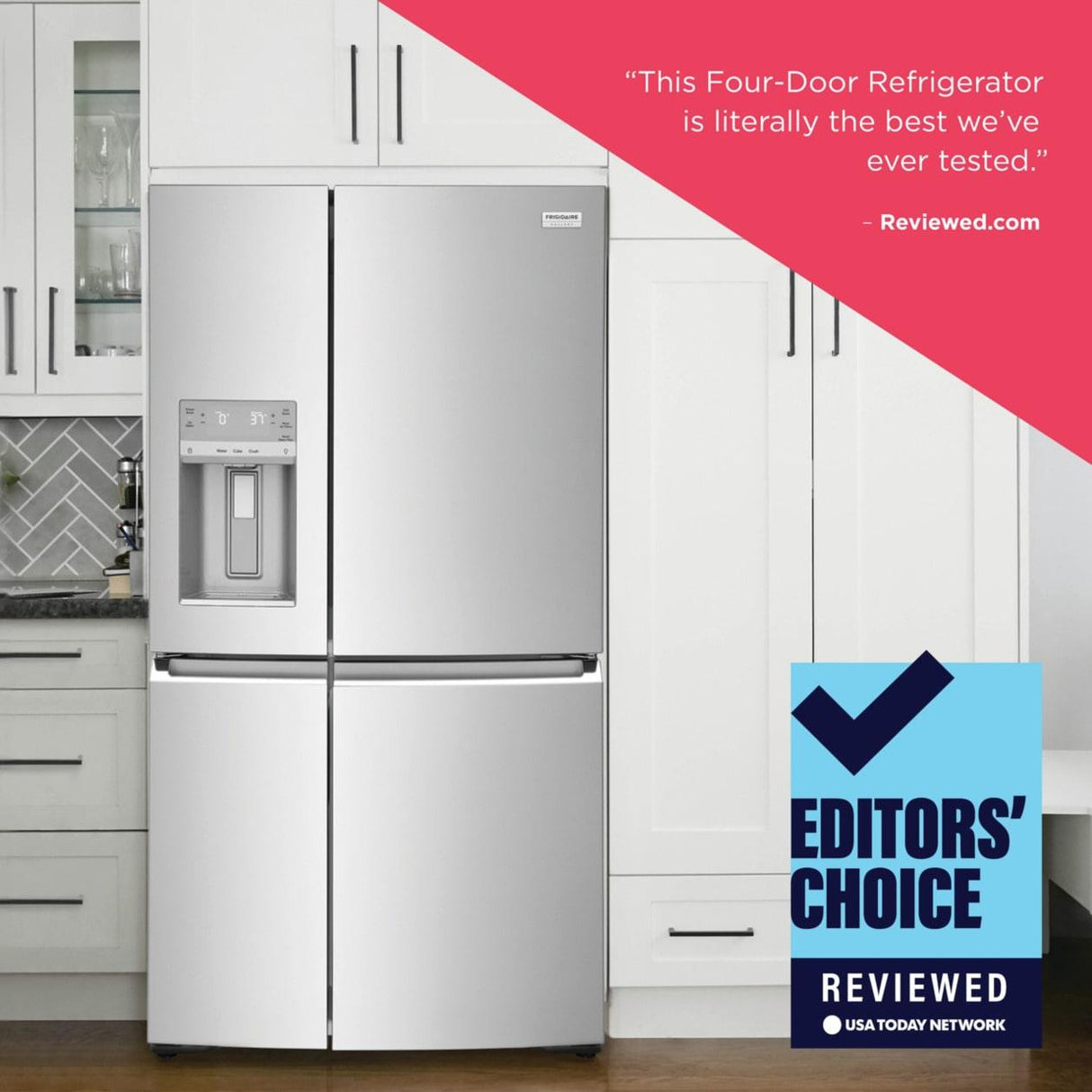 22 Cu. Ft. Counter-Depth 4-Door Refrigerator