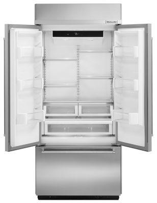 20.8 Cu. Ft. 36" Width Built In Panel Ready French Door Refrigerator