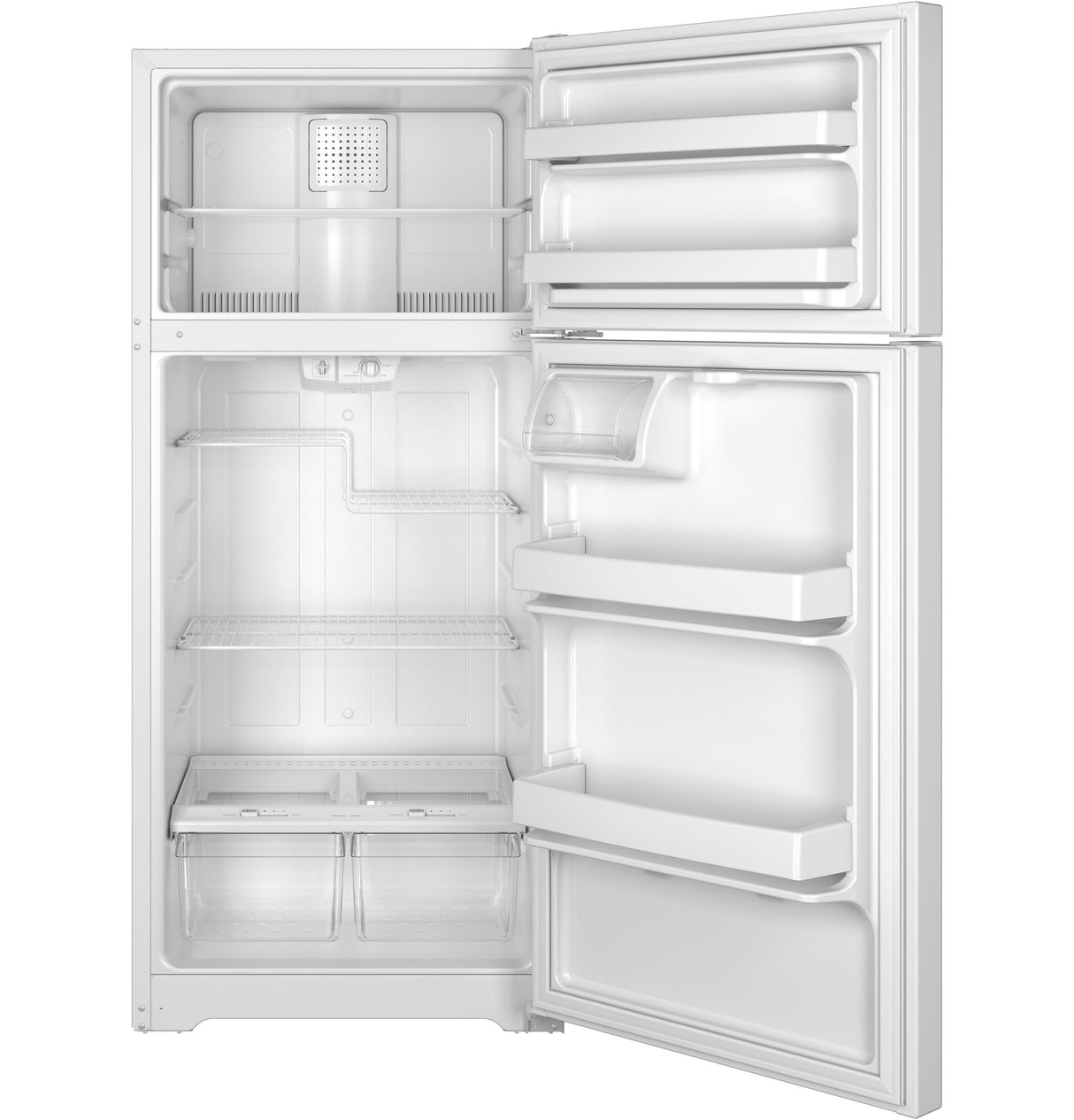 GE® 15.5 Cu. Ft. Top-Freezer Refrigerator