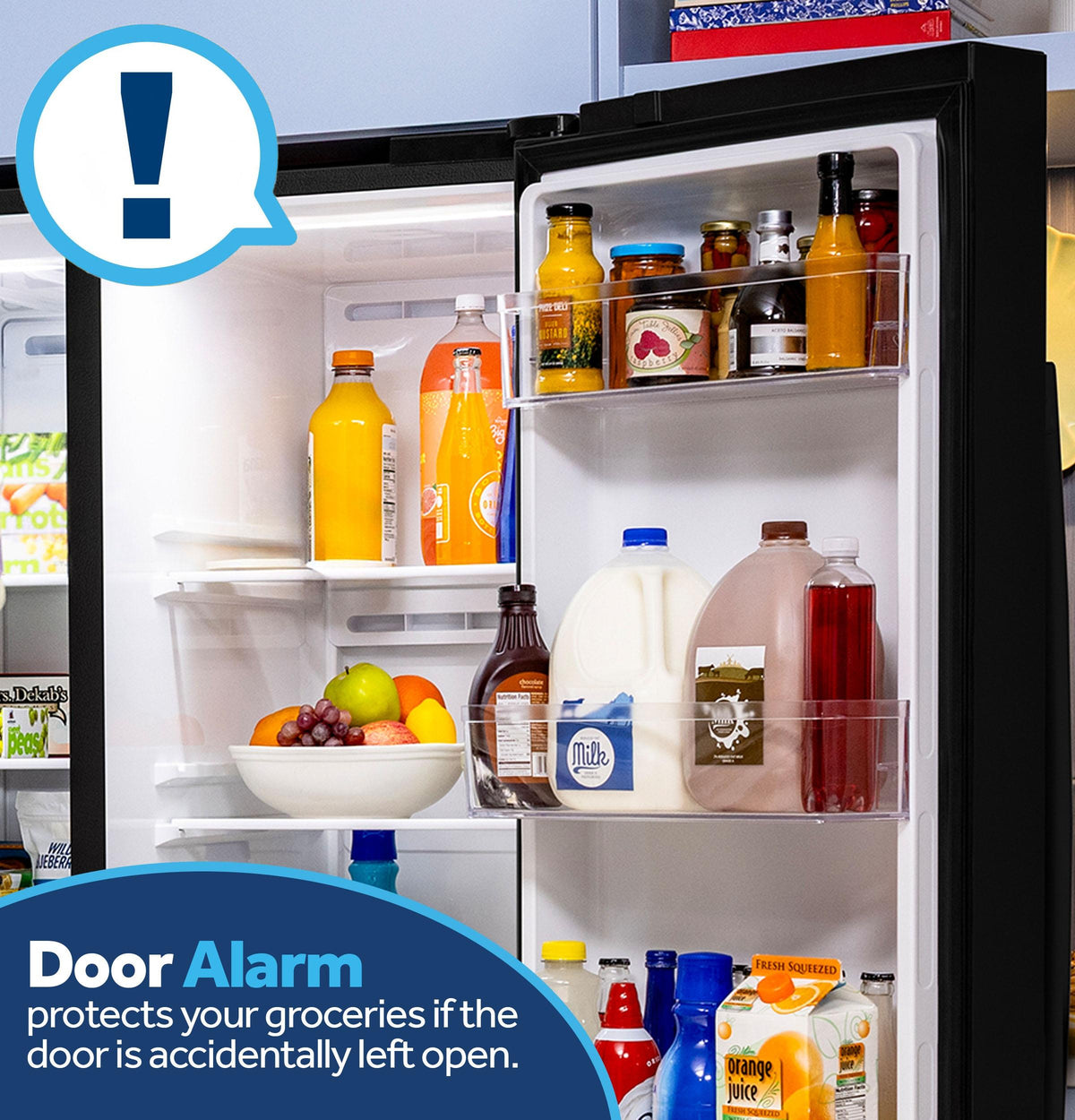GE® 23.6 Cu. Ft. Counter-Depth Side-By-Side Refrigerator with Extra Tall Dispenser and In-Door Icemaker