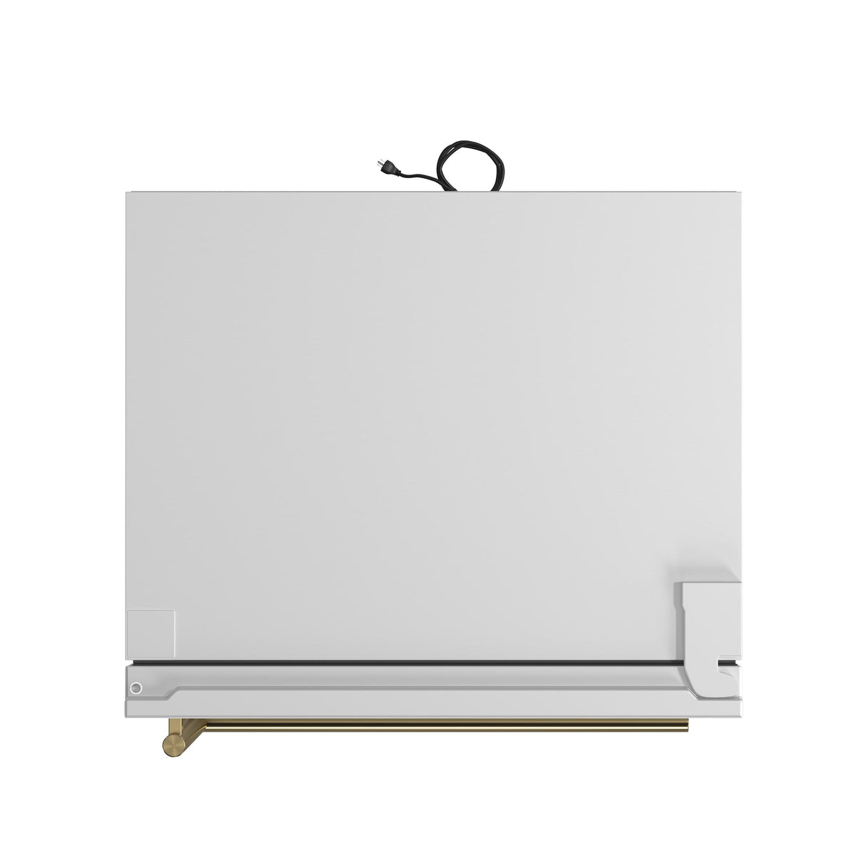 Forno Milano 2-Piece 62-Inch Freestanding Dual Bottom Freezer Refrigerator, White - 34.4 cu.ft, Touch Control, Ice Maker