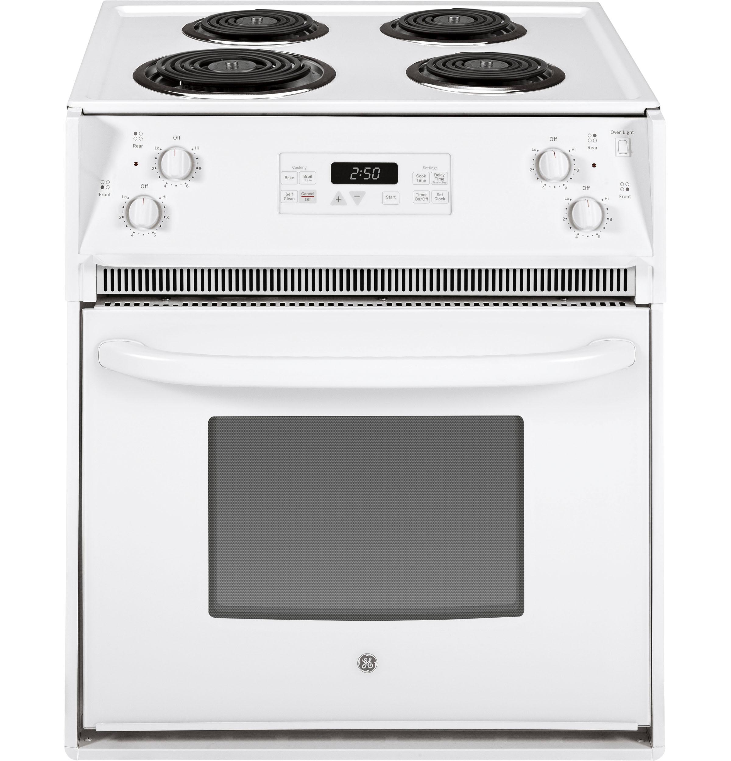 GE® 27" Drop-In Electric Range