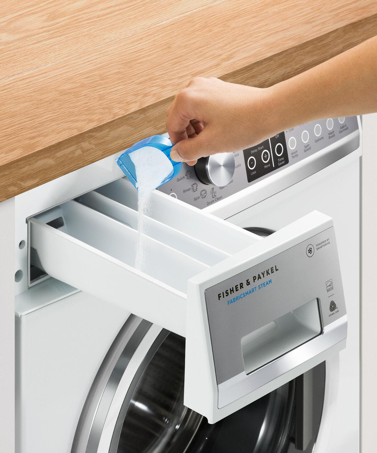 Front Load Washer, 2.4 cu ft, Time Saver