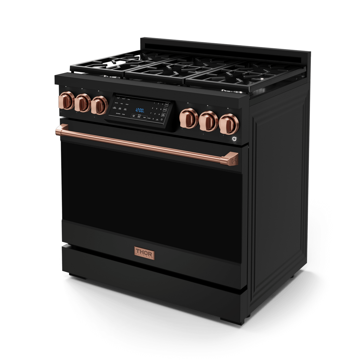 36 Inch Professional Lp Range With Tilt Panel Touch Control In Black/rose Gold Gordon Ramsay Series