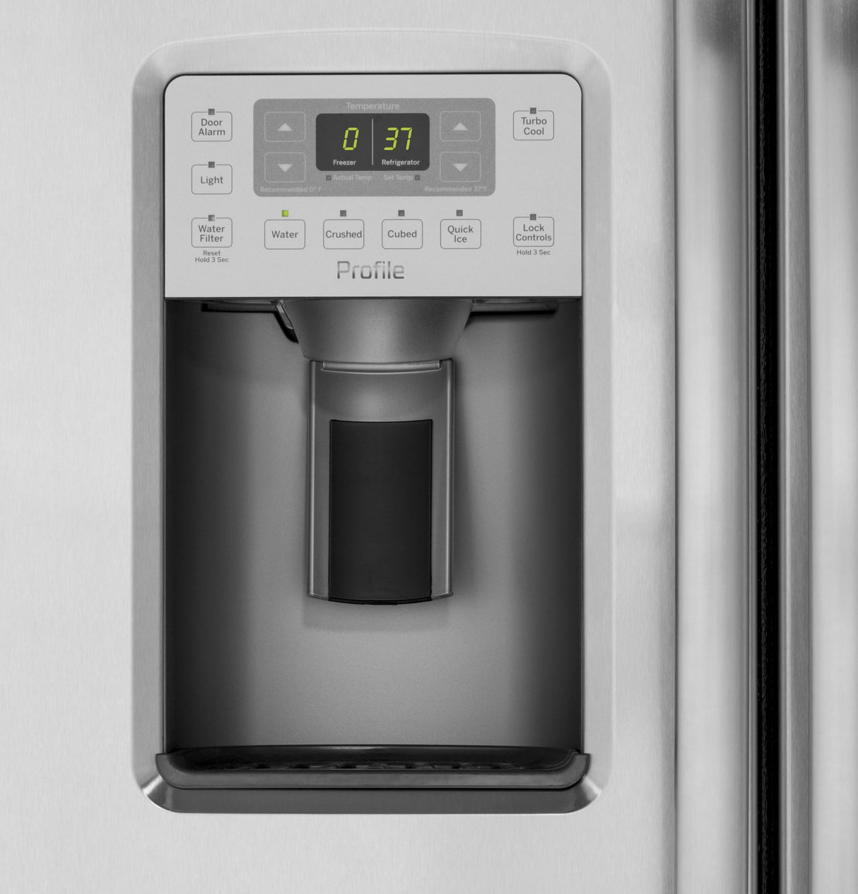GE Profile™ Series 21.9 Cu. Ft. Counter-Depth Side-By-Side Refrigerator