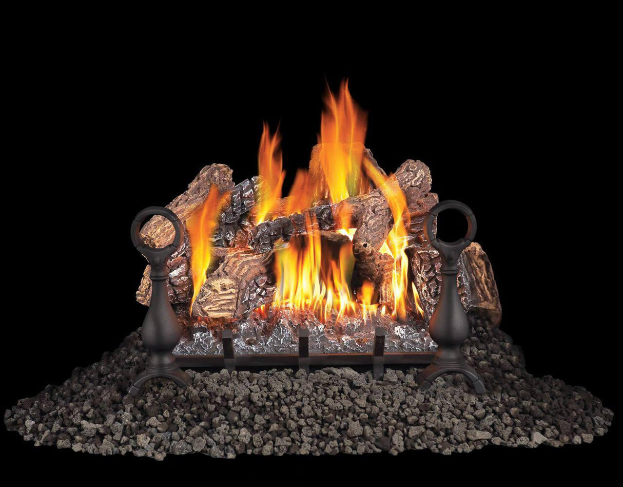 Fiberglow? 18 Gas Log Set, Electronic ignition