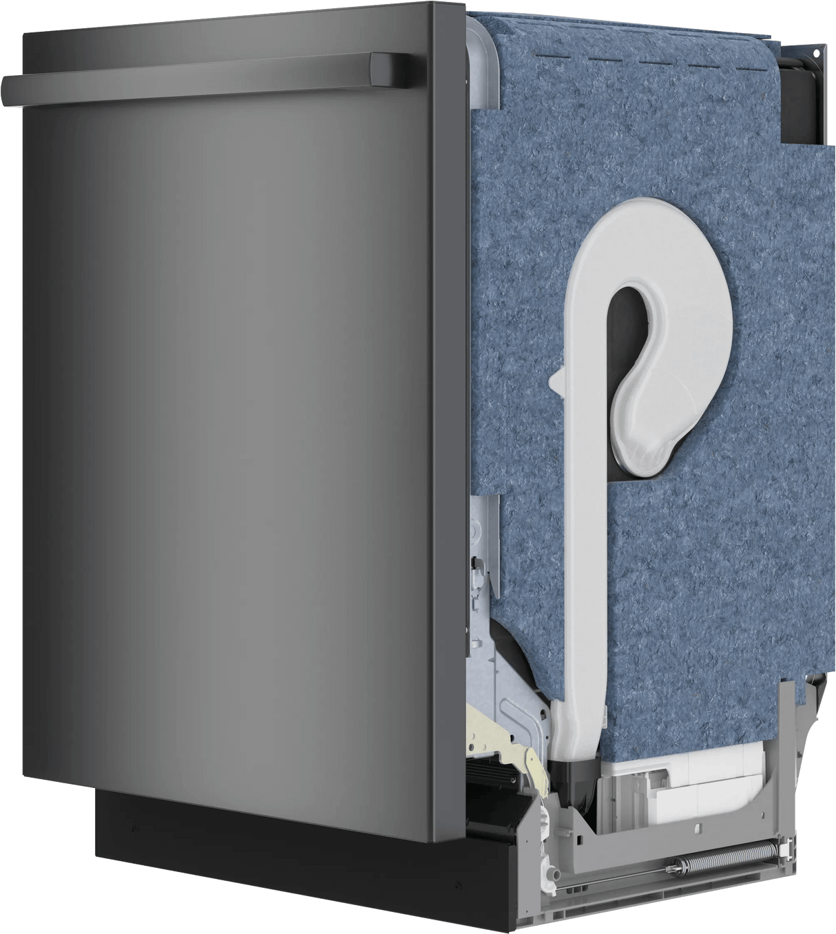 800 Series Dishwasher 24" Brushed black steel anti-fingerprint