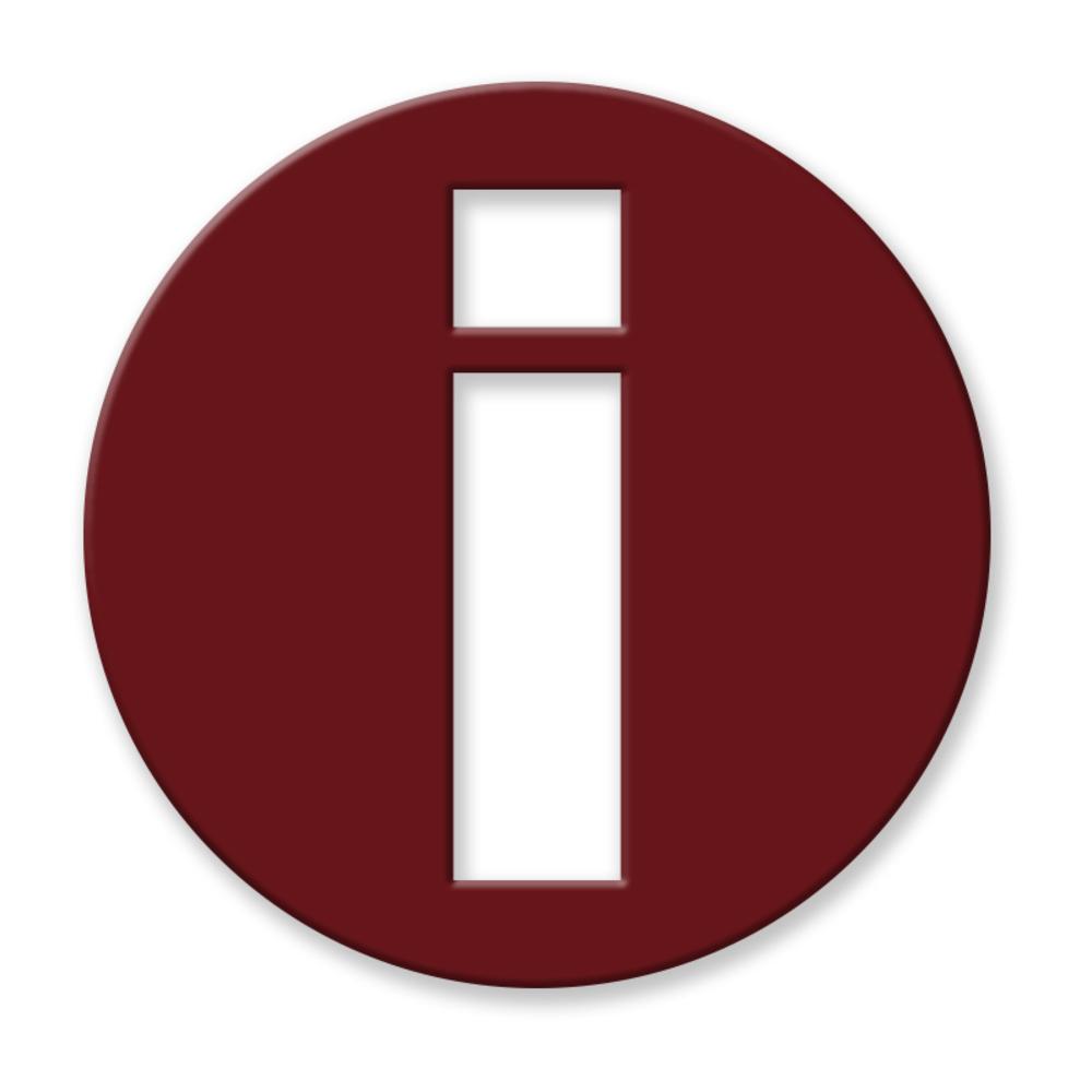ILVE Parts S/091/16/52 Burgundy Color Sample