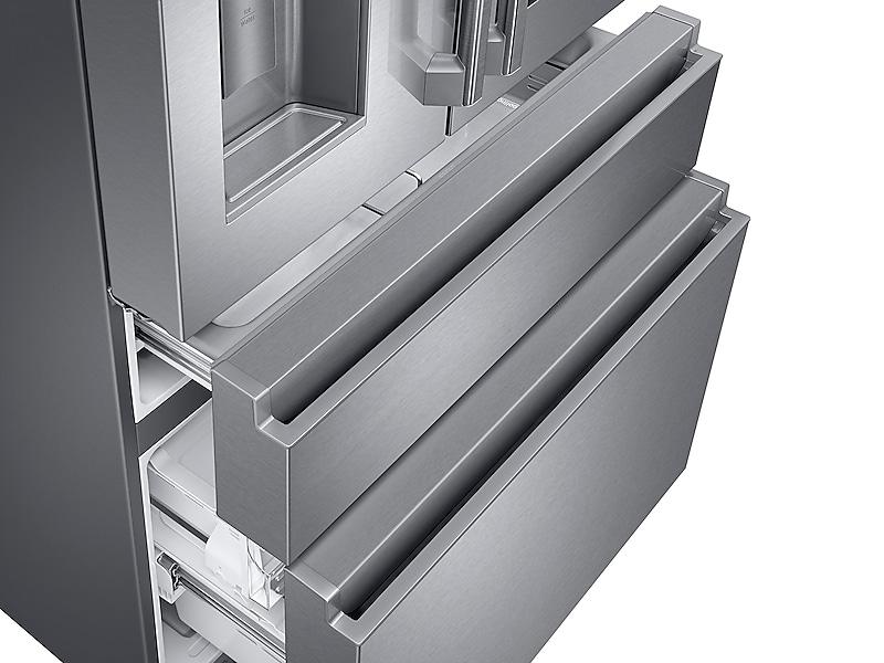 22 cu. ft. Family Hub™ Counter Depth 4-Door French Door Refrigerator in Stainless Steel