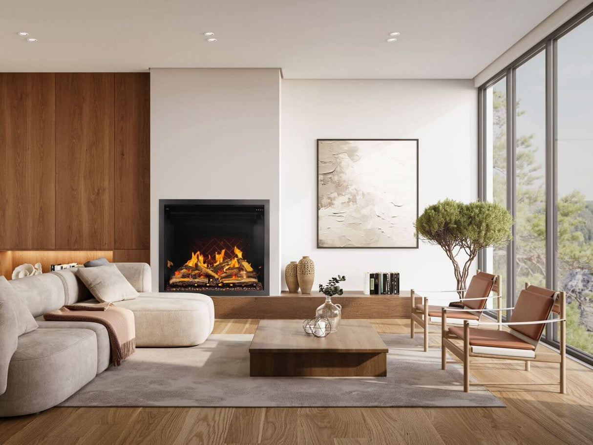 Elevation? X 42 Electric Fireplace with LCD Enhancement