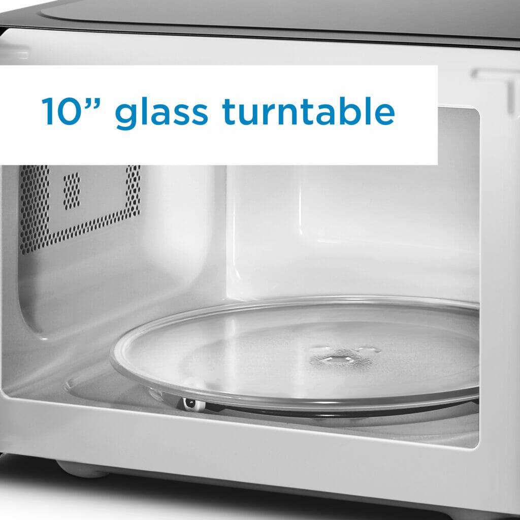 Danby 0.7 cu. ft. Countertop Microwave in Black and Stainless Steel