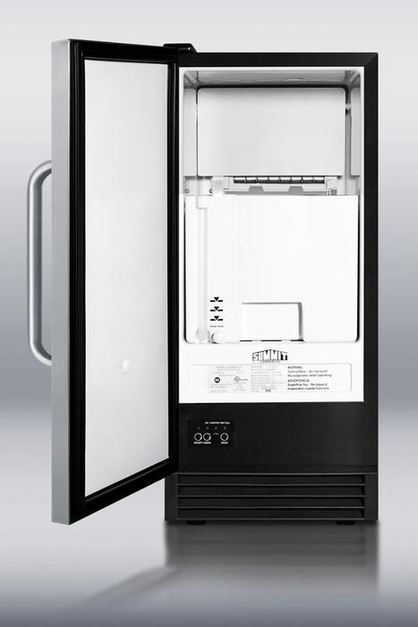 15" wide built-in undercounter NSF-listed icemaker with automatic defrost