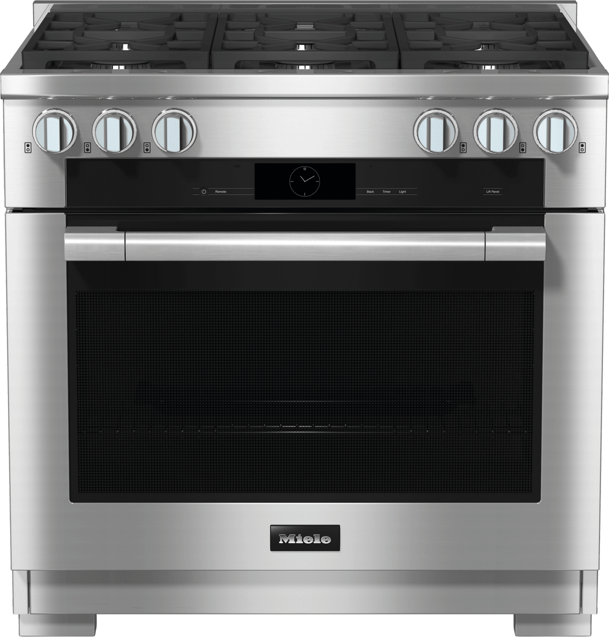 HR 1934-3 G DF Clean Touch Steel - 36" Range Dual Fuel model with M Touch controls