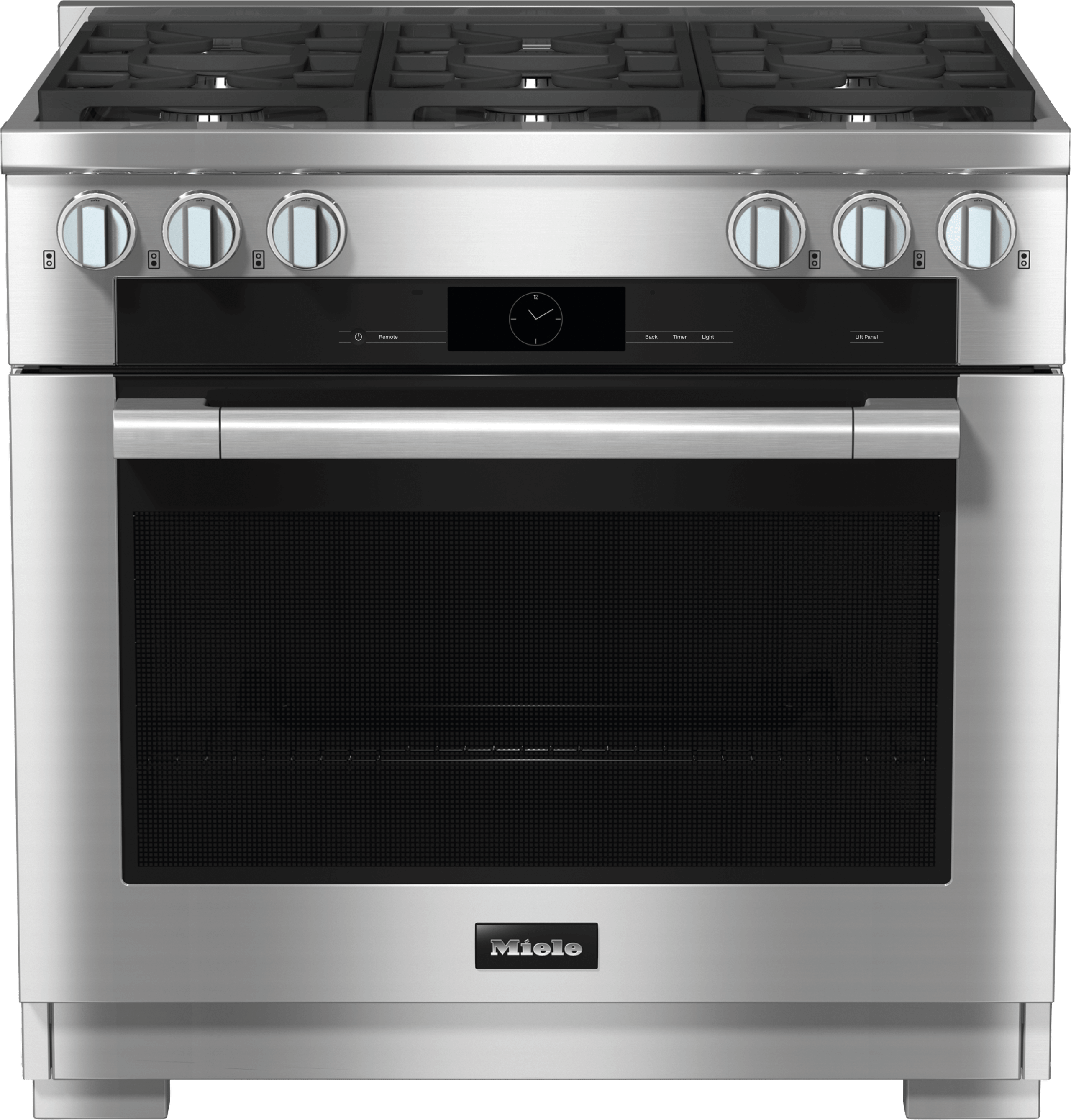 HR 1934-3 G DF Clean Touch Steel - 36" Range Dual Fuel model with M Touch controls