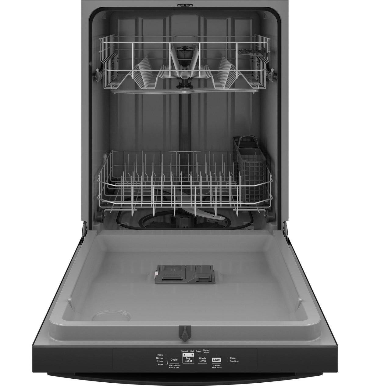 GE® ENERGY STAR® Top Control with Plastic Interior Dishwasher with Sanitize Cycle & Dry Boost