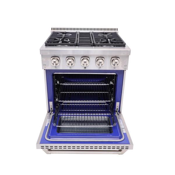 36 Inch Professional Dual Fuel Range In Stainless Steel