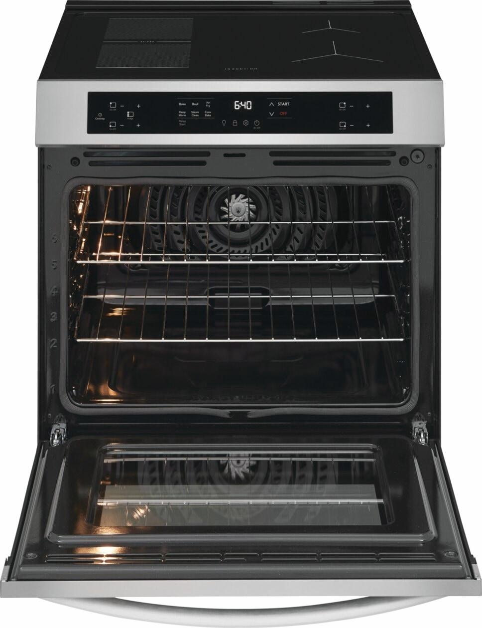 30" Front Control Induction Range with Air Fry