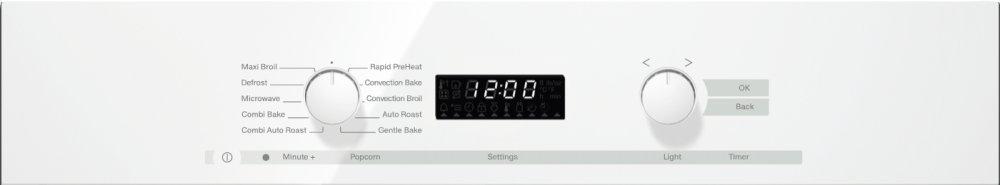 H 6200 BM AM - 24 Inch Speed Oven With electronic clock/timer and combination modes for quick, perfect results.