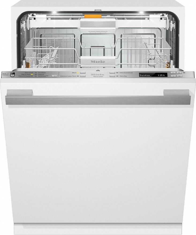 G 6565 SCVi AM Fully-integrated, full-size dishwasher with hidden control panel, 3D cutlery tray and custom panel and handle ready