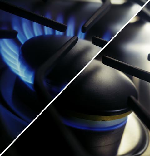 GE Monogram® 36" Stainless Steel Gas Cooktop (Liquid Propane)