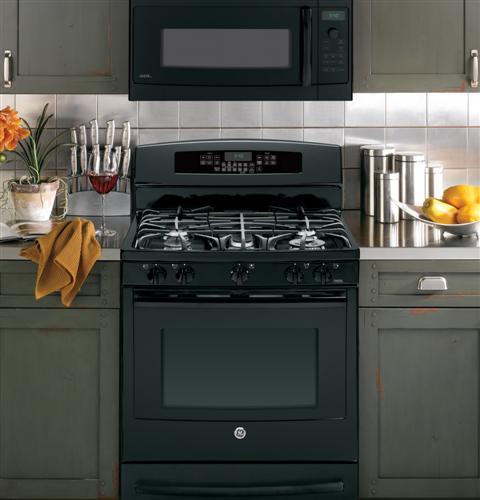 GE Profile™ Series 30" Free-Standing Self Clean Gas Range with Warming Drawer