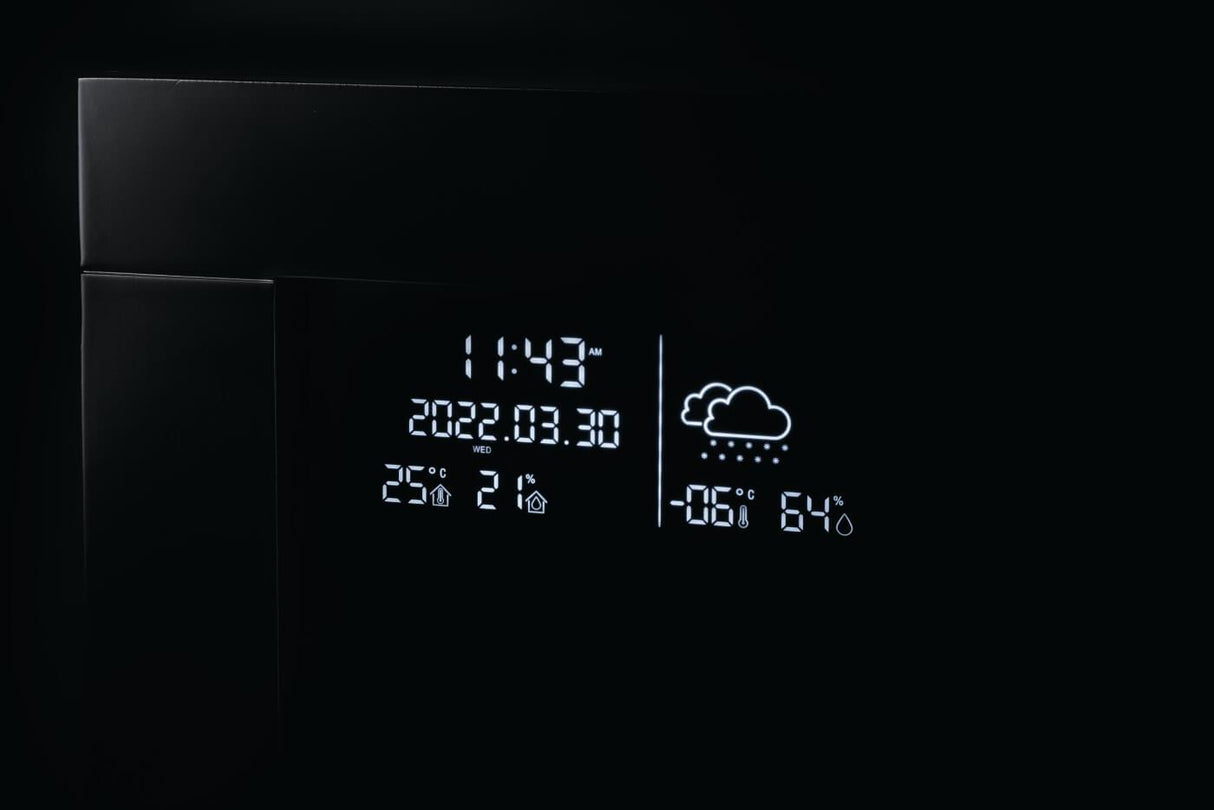 Stylus? Cara Elite Connected Wall Hanging Electric Fireplace