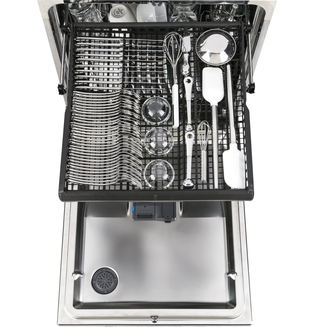 GE Profile™ Stainless Steel Interior Dishwasher with Hidden Controls