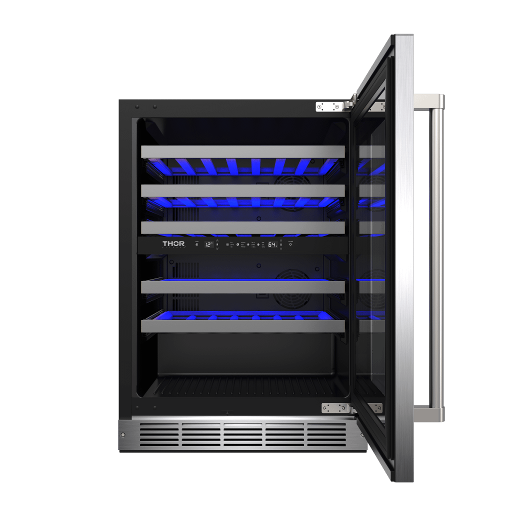 Thor Kitchen 24-inch Undercounter Dual Zone Wine Cooler - Model Twc24ud