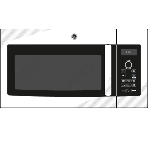 GE Profile™ Over-the-Range Oven with Advantium® Technology