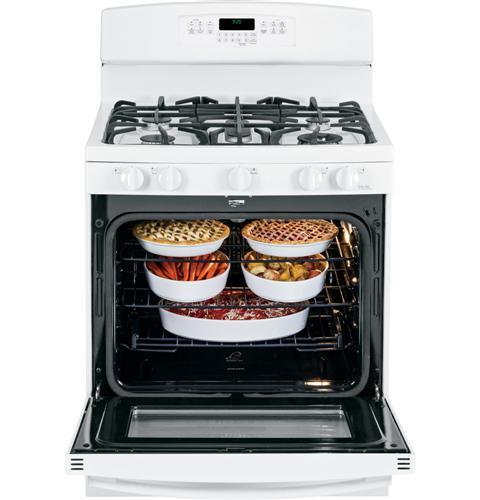 GE Profile™ Series 30" Free-Standing Self Clean Gas Range